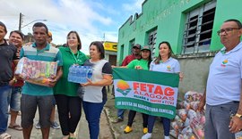 Faeal e Senar entregam cestas básicas aos desabrigados das chuvas