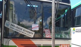 Ônibus são lacrados após fiscalização em terminais