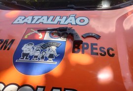 PM apreende revólver e prende quatro suspeitos em ações distintas em Maceió