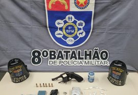 Líder do Comando Vermelho é preso em operação da Força Tática em Rio Largo