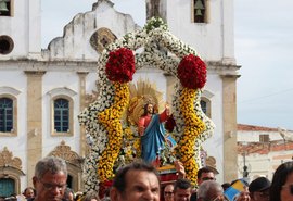 Estrutura da Festa de Bom Jesus de Penedo começa a ser montada; veja a programação