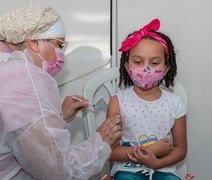 Maceió começa a vacinar crianças de 4 anos contra a Covid-19