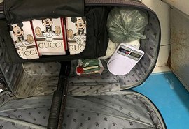 24 kg de cocaína da 'Gucci', avaliada em R$ 720 mil, são apreendidos em Rio Largo