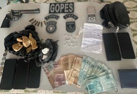 Ações de segurança retiram armas e drogas de circulação em Alagoas durante a semana