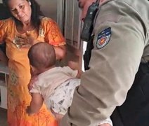 Bebê de apenas 8 meses é resgatado por militares após engasgo em AL