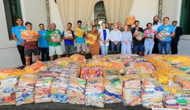 Casa de Ranquines recebe 2,5 toneladas de alimentos em Maceió