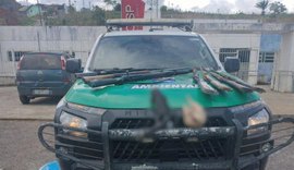 Batalhão Ambiental identifica cativeiros ilegais de animais silvestres em AL