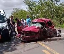 Motorista morre após colidir com o carro em árvore na BR-316, em Maribondo