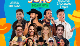 São João de Boca da Mata terá grandes shows em três noites