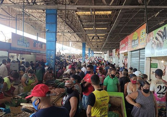 Prefeitura fecha entrada do Mercado da Produção por uma hora