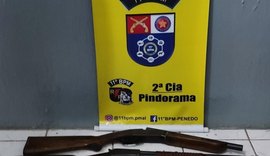 Polícia Militar apreendem quatro armas, drogas e 43 animais silvestres