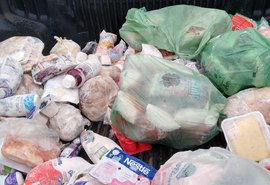 800 kg de alimentos estragados são apreendidos em supermercados da Serraria