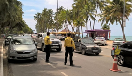 Área de interdição na orla para o Réveillon foi ampliada