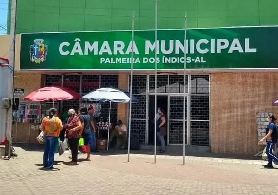 Câmara de Palmeira dos Índios abre concurso com 5 vagas e cadastro de reserva