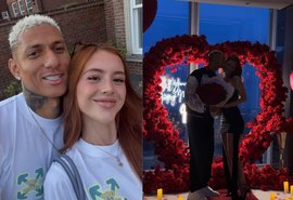 Richarlison fecha restaurante do 1º encontro para pedir Amanda em casamento