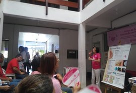 Servidores da Slum participam de palestra sobre câncer de mama