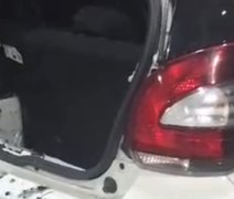 Carro que levava torcedores do CSA ao Rei Pelé é atacado por motociclistas