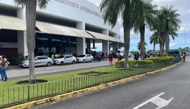 Aeroporto Zumbi dos Palmares volta a funcionar normalmente após ameaça de bomba