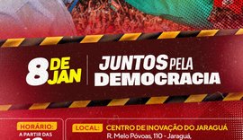 8 de janeiro: Movimentos sociais e aliados ao PT em Alagoas se juntam para grande ato