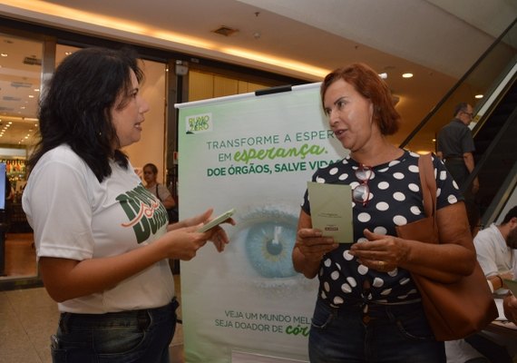 Sesau promove ação para incentivar a doação de órgãos em Maceió