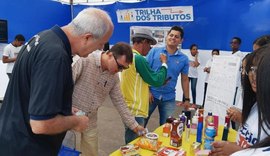 Educação Fiscal da Sefaz visita Campo Alegre com representante da Febrafite