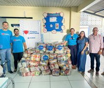 Lar de Idosos recebe uma tonelada de alimentos do programa Alagoas Sem Fome