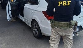 Polícia Rodoviária Federal recupera carro roubado durante operação em Alagoas