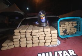 Polícia Militar apreende mais de 100 kg de droga em ações por Maceió