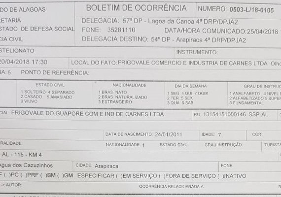 Frigovale denuncia tentativa de golpe de R$ 90 mil