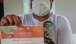 Allan Pierre se compromete com alimentação escolar agroecológica