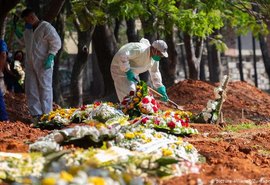 Em novo recorde, Brasil registra 1.910 mortes de Covid-19 em 24h