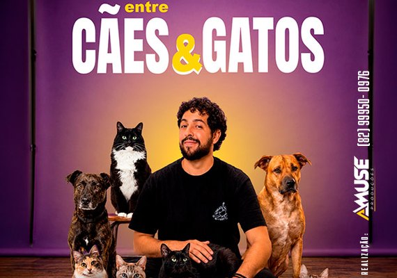 André Assunção apresenta show de comédia sobre pets no Teatro de Arena