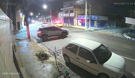 Vídeo: suspeito de assalto tenta fugir, mas acaba detido após a﻿cidente em Maceió﻿