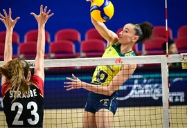 Brasil bate Alemanha e chega à 10ª vitória na Liga das Nações de Vôlei