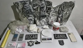PM apreende armas e quase 22 quilos de drogas em AL