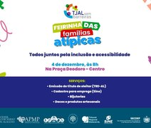 Justiça de Alagoas promove feira das famílias atípicas no Centro de Maceió