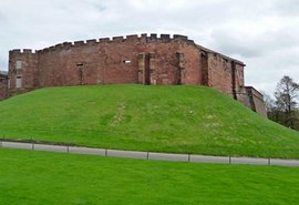 Muro medieval de 800 anos é descoberto sob Castelo de Chester