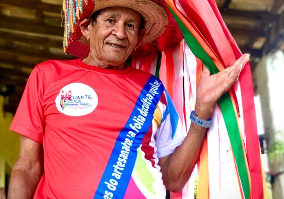 Mestre Elias de Arapiraca representará Alagoas no XV Encontro Mestres do Mundo