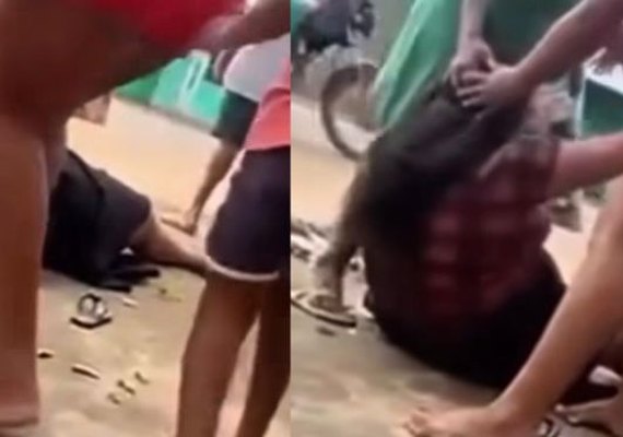 Vídeo: idosa é brutalmente agredida por inquilino ao cobrar aluguel atrasado no Agreste de Alagoas