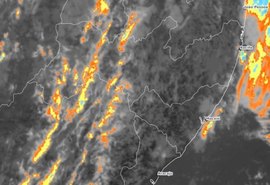 Alerta é emitido para pancadas de chuva no Litoral e Zona da Mata