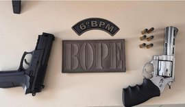 Armas e suspeitos são capturados em operações realizadas em Maragogi