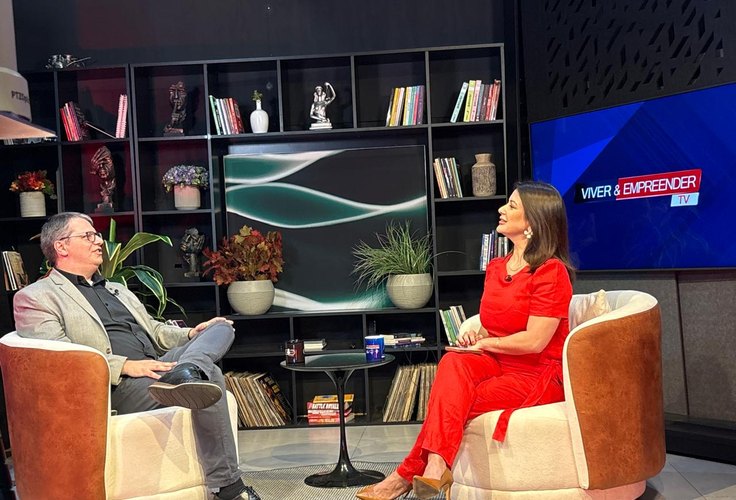 Claudio Gonçalves destaca empreendedorismo, inclusão e inovação no programa Viver e Empreender TV