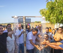 Governo leva água encanada ao povoado Lagoa do Mato dos Lopes, em Palmeira dos Índios