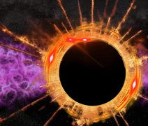 Matéria escura em decaimento pode explicar buracos negros gigantes