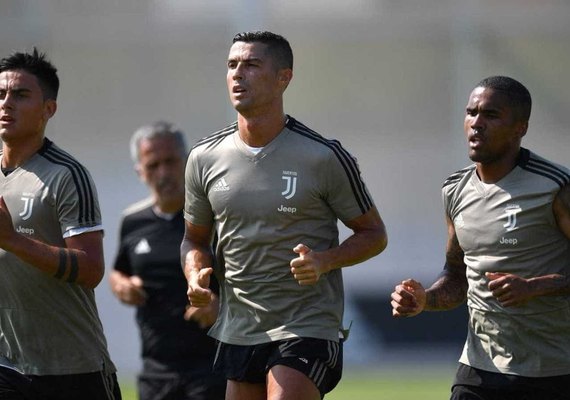 Primeiro treino duro, diz CR7 após treinar no CT da Juventus
