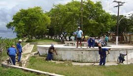 Bairro da Chã do Bebedouro recebe obras para melhorias do mirante e da quadra poliesportiva