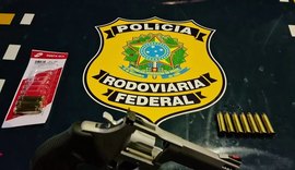 PRF flagra veículo adulterado e porte ilegal de arma de fogo nas BRs 316 e 101