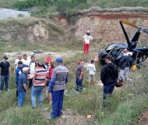 Helicóptero cai com deputado federal na Bahia