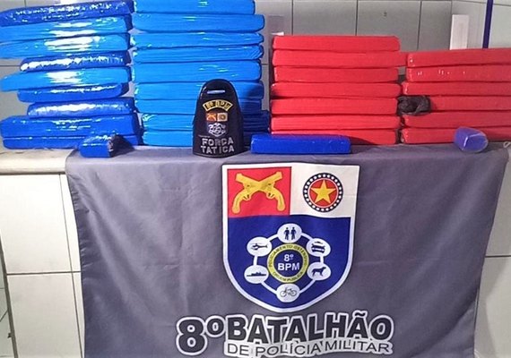 Polícia apreende grande quantidade de drogas em Rio Largo