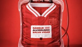 CRB e Hemoal lançam campanha de doação com sorteio de camisas oficiais